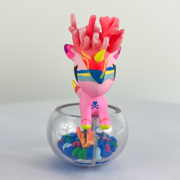 Tokidoki Dusty Pink Coral Neon Reef Mermicorno Unicorno Rave Mermaid Unicorn - Picture 4 of 8